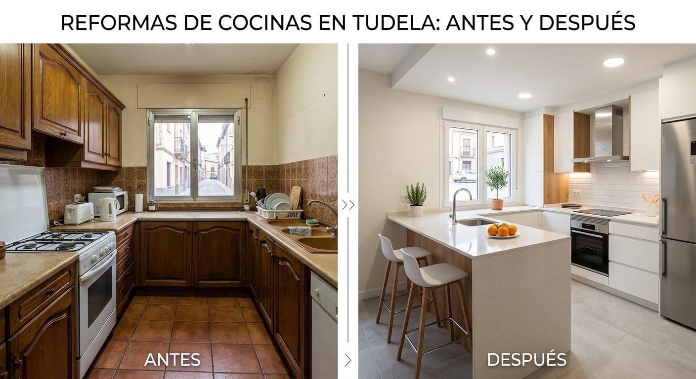 Reforma de cocina en Tudela